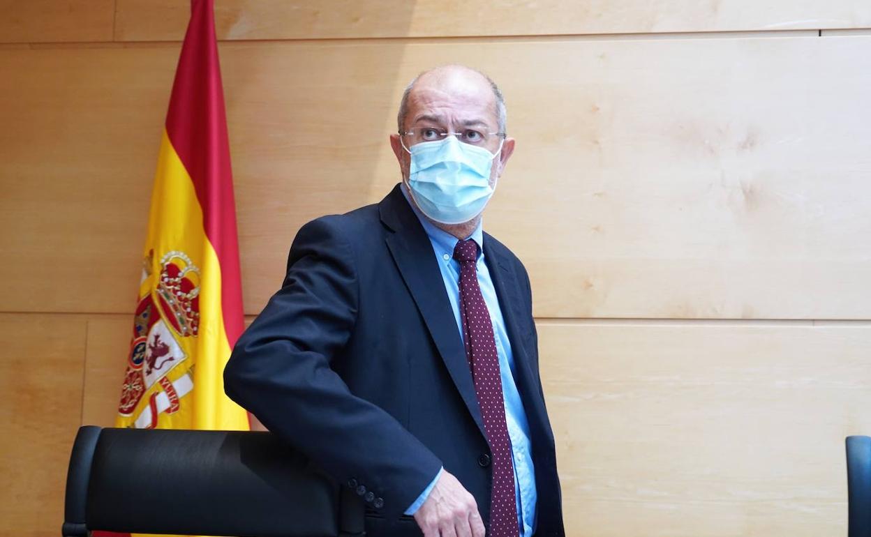 Francisco Igea presenta las cuentas de su área. 