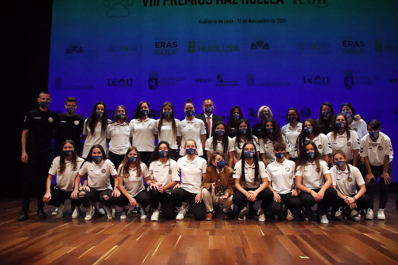 Equipo femenino del Olímpico de León