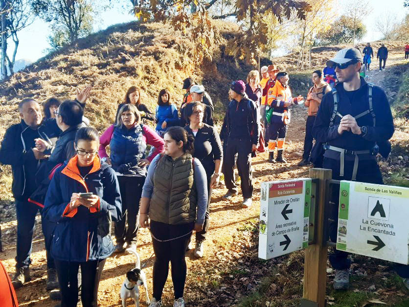 Fotos: Ruta por la Calidad de la Castaña celebrada en Las Médulas