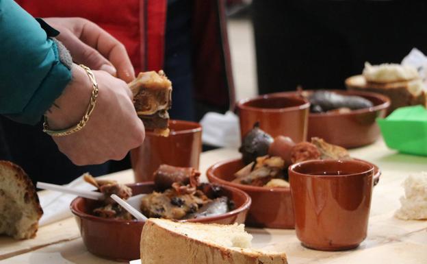 Degustación de productos de Vegacervera.