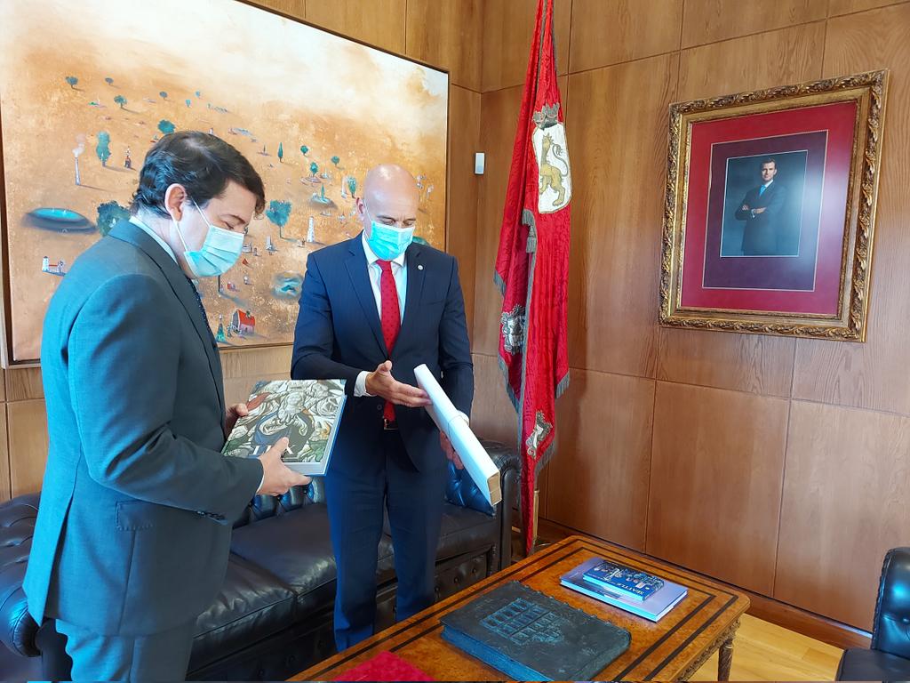 El presidente de la Junta, Alfonso Fernández Mañueco, rubrica el acuerdo de ampliación junto con el alcalde de la ciudad, José Antonio Diez | La inversión inicial asciende a 10 millones de euros | La Junta coordinará las expropiaciones y venta de parcelas. 