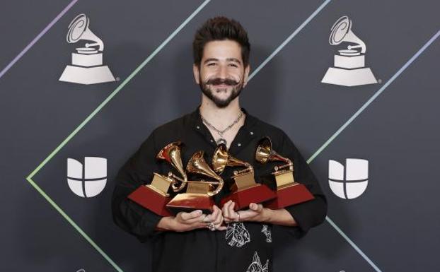 Camilo, con cuatro Grammy Latinos, el gran triunfador de la noche. 