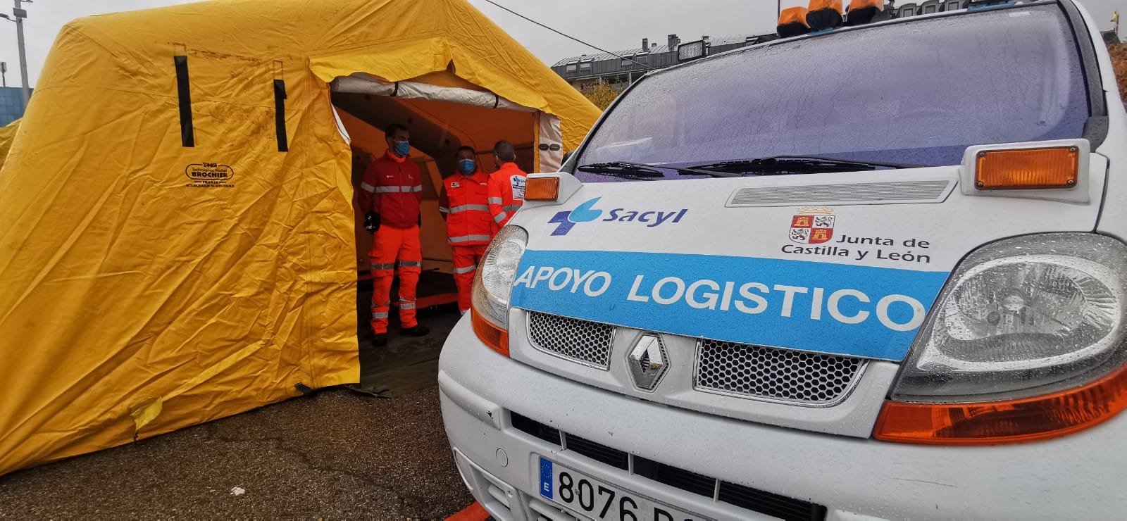 La ciudad de León acoge desde el martes a diferentes elementos que garantizan la ayuda a la población en caso de problemas.