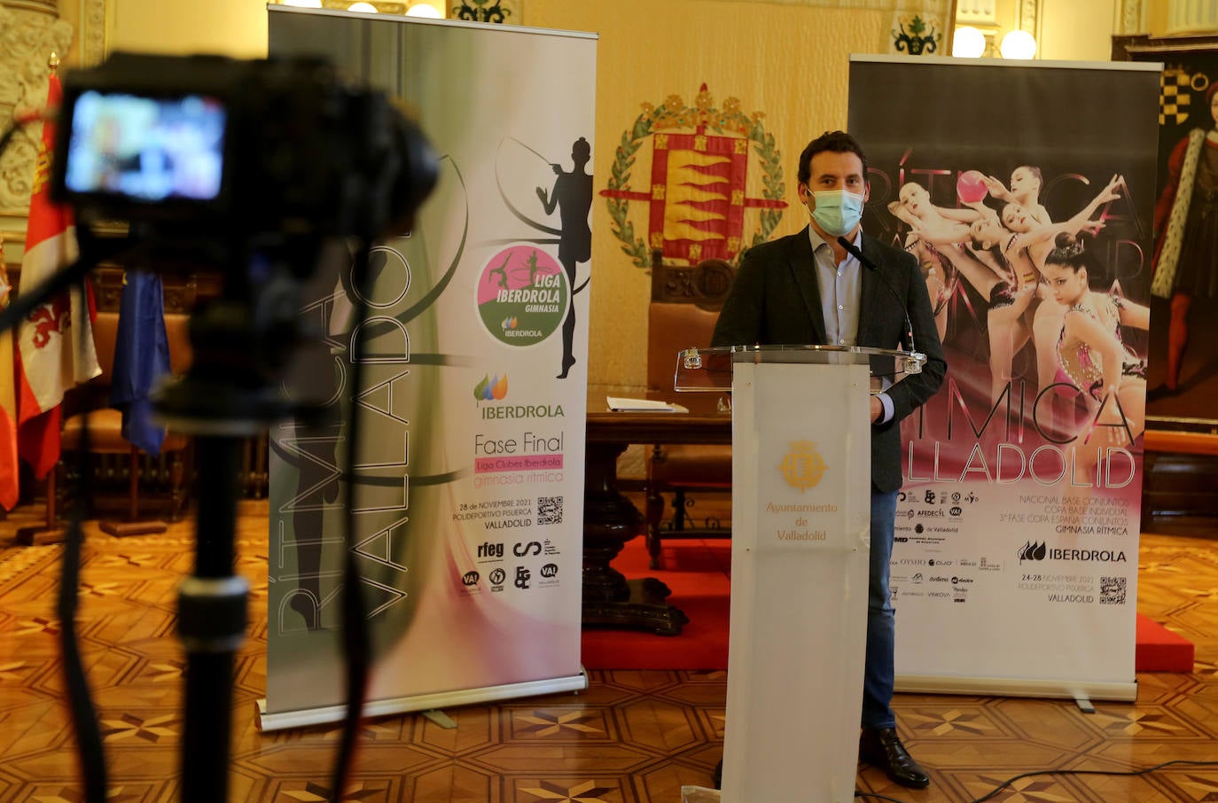 El polideportivo Pisuerga vuelve a acoger un gran evento de gimansia rítmica formado por cuatro campeonatos que reunirán a más de 5.000 personas entre participantes, técnicos, delegados y jueces.