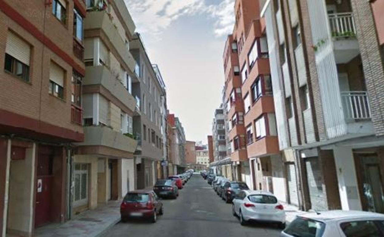 Calle Conde de Toreno de León.