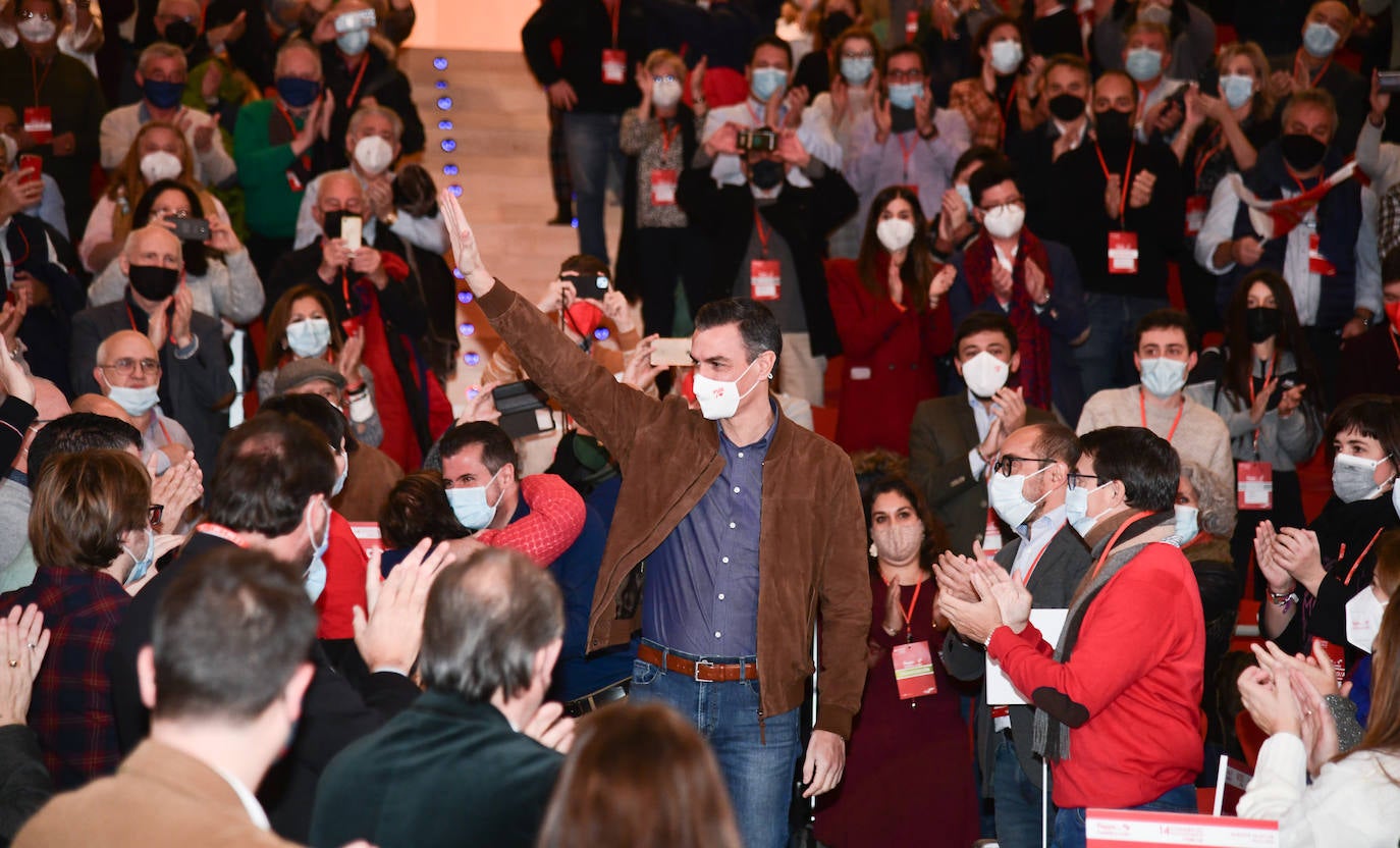 Segunda jornada del 14º Congreso Autonómico del PSOE de Castilla y León, que se celebra en Burgos hasta el 28 de noviembre.