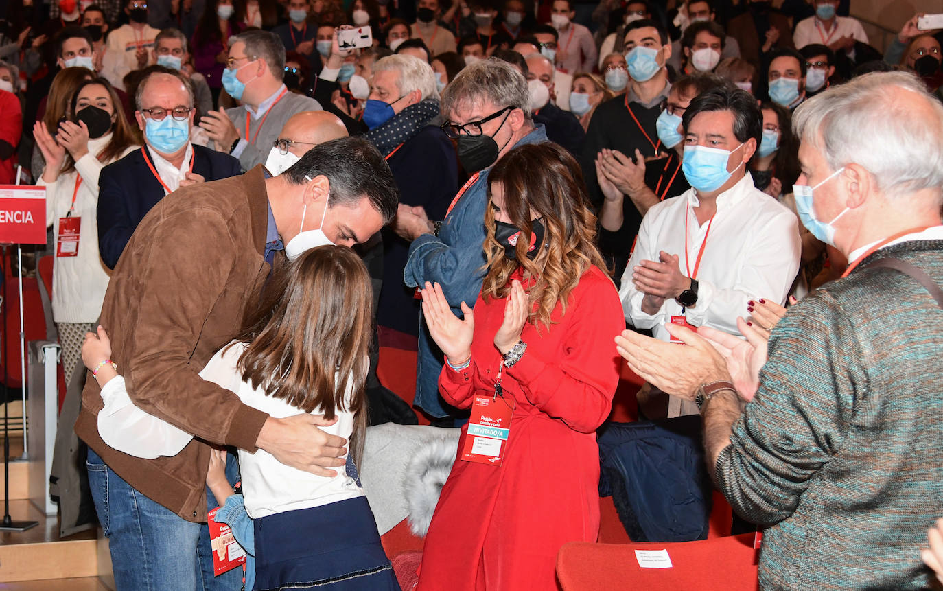 Segunda jornada del 14º Congreso Autonómico del PSOE de Castilla y León, que se celebra en Burgos hasta el 28 de noviembre.