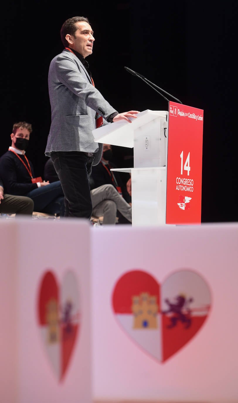 Segunda jornada del 14º Congreso Autonómico del PSOE de Castilla y León, que se celebra en Burgos hasta el 28 de noviembre.