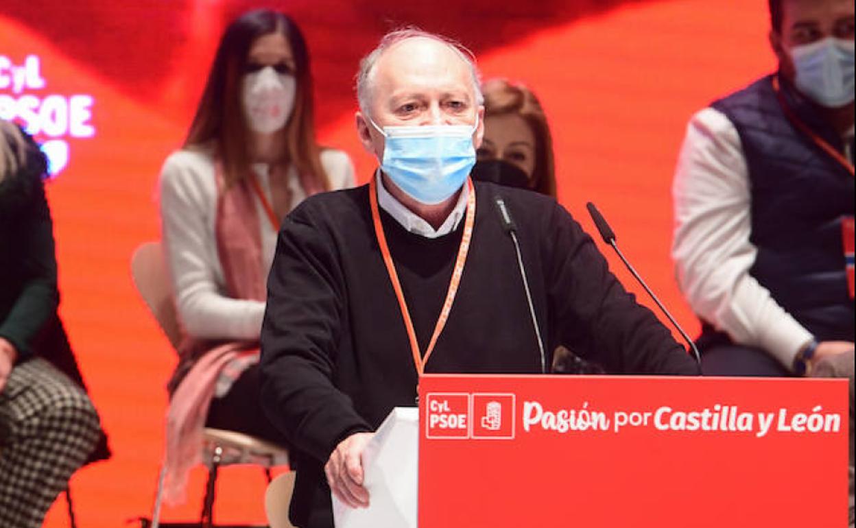 Intervención de Faustino Temprano, secretario autonómico de UGT, en el Congreso Autonómico del PSOE de Castilla y León