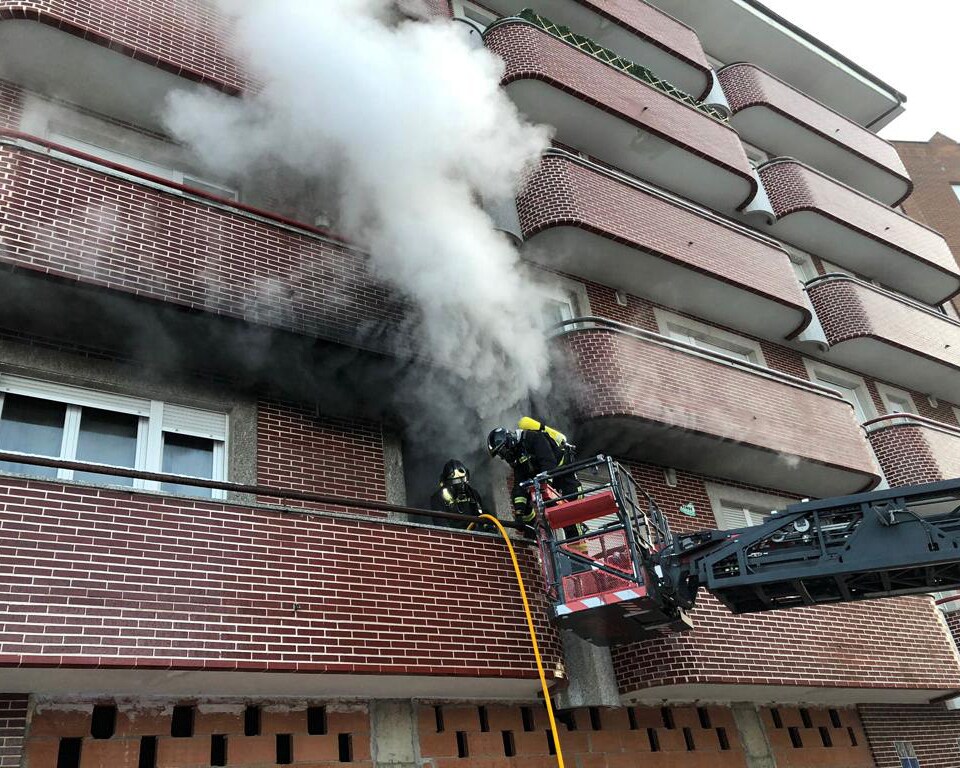 Fotos: Incendio en una vivienda en San Andrés