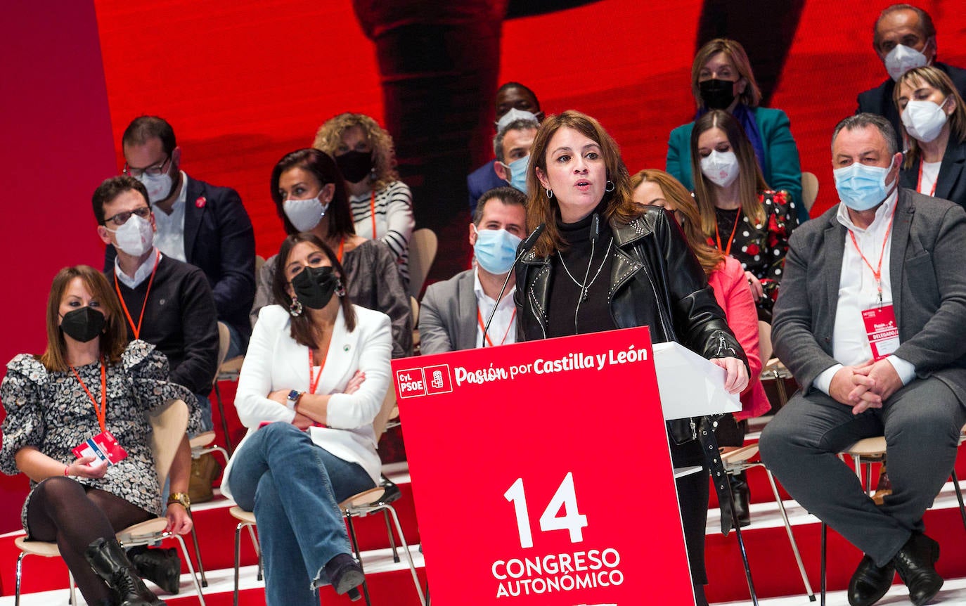 Tercera y última jornada del 14º Congreso Autonómico del PSOE de Castilla y León que se celebra en Burgos. 