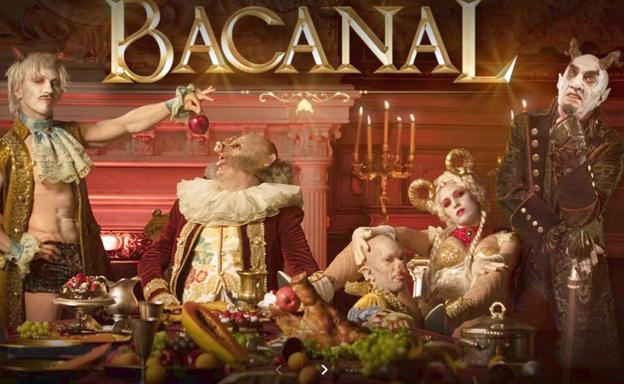 Una escena de 'Bacanal' de El Circo de los Horrores.