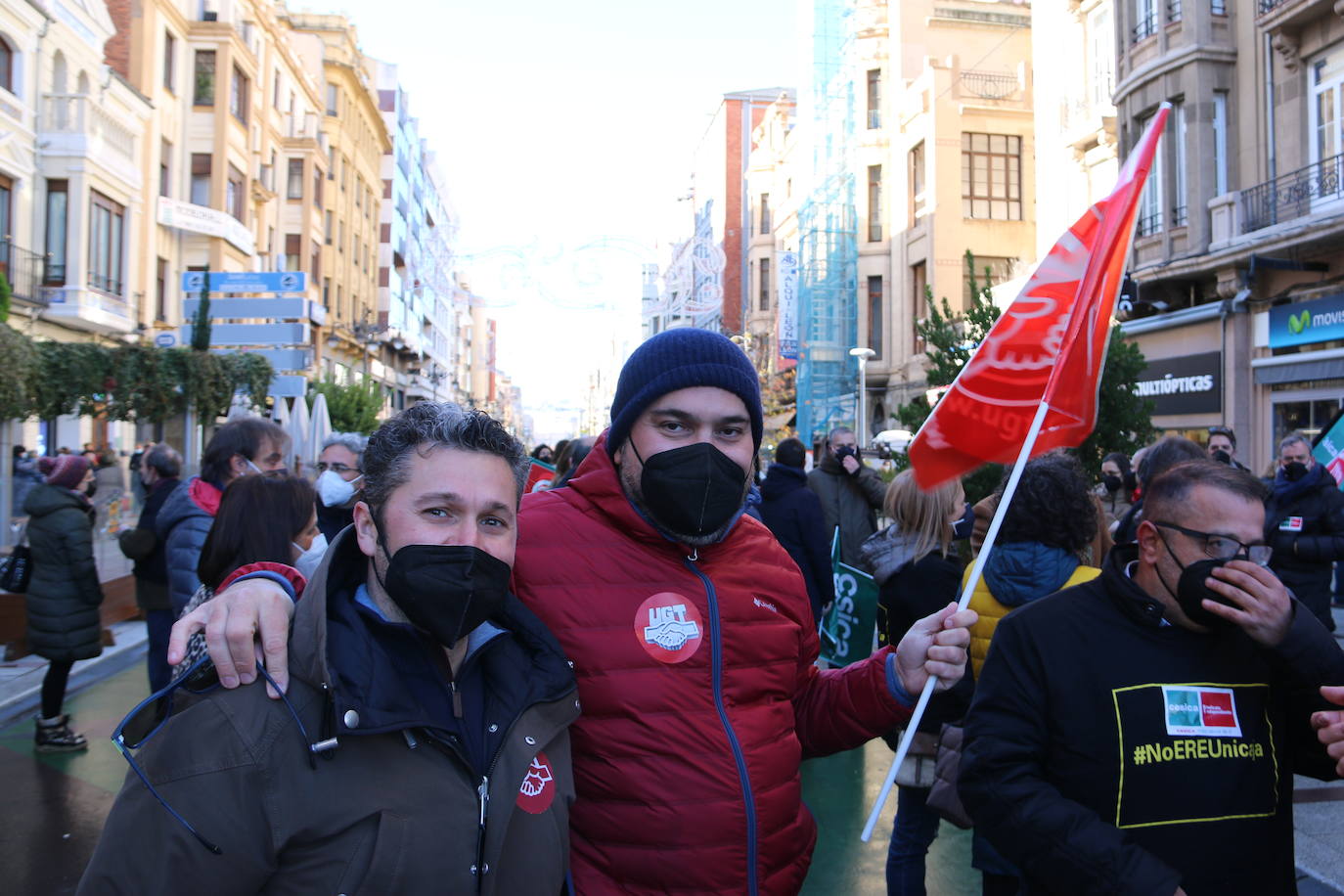 Las organizaciones sindicales denuncian que «todo sigue igual» en lo referente a los 118 empleados afectados por la propuesta de Ere de Unicaja Banco.