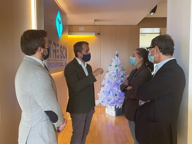 Visita de la delegada territorial al Parque Tecnológico y a la empresa 'Tresca'.