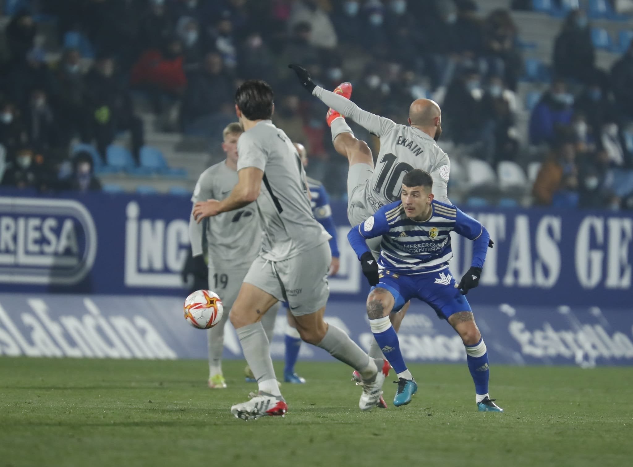 Los bercianos lograron avanzar de ronda gracias al gol de Romera en la prórrga ante los isleños .