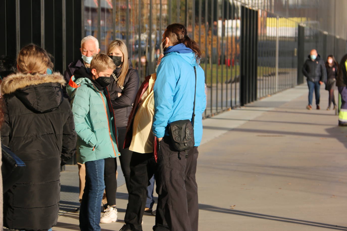 El Palacio de Exposiciones acoge desde este jueves la vacunación de menores de 12 años del área de salud de León.