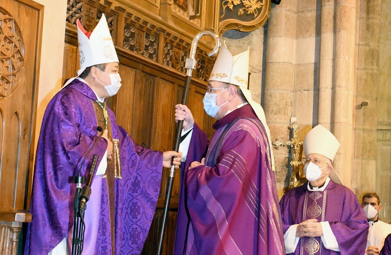 Primera homilía del obispo de León en la Catedral de León. 