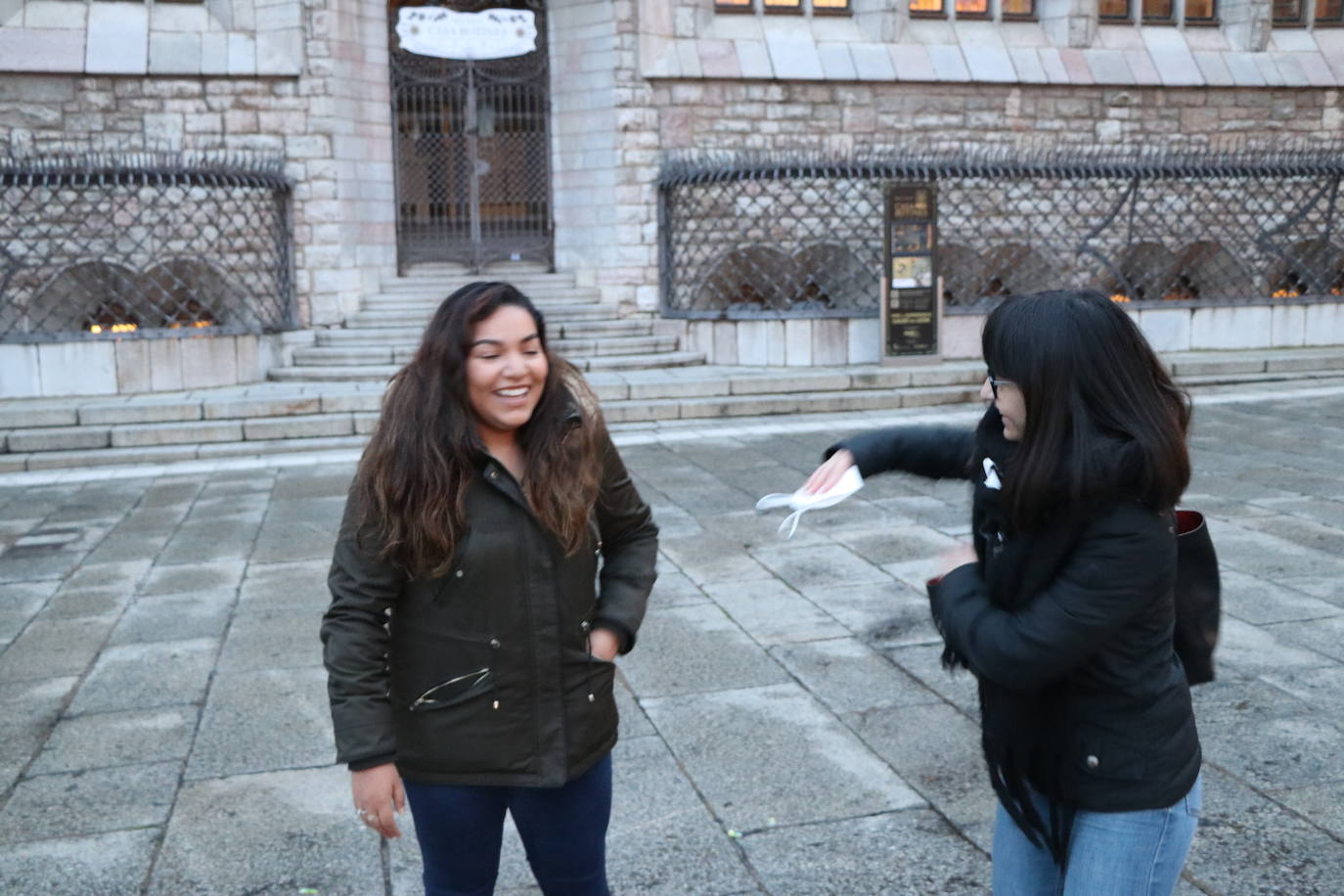 Varios estudiantes extranjeros se animan a pasar sus primeras navidades en la ciudad de León.