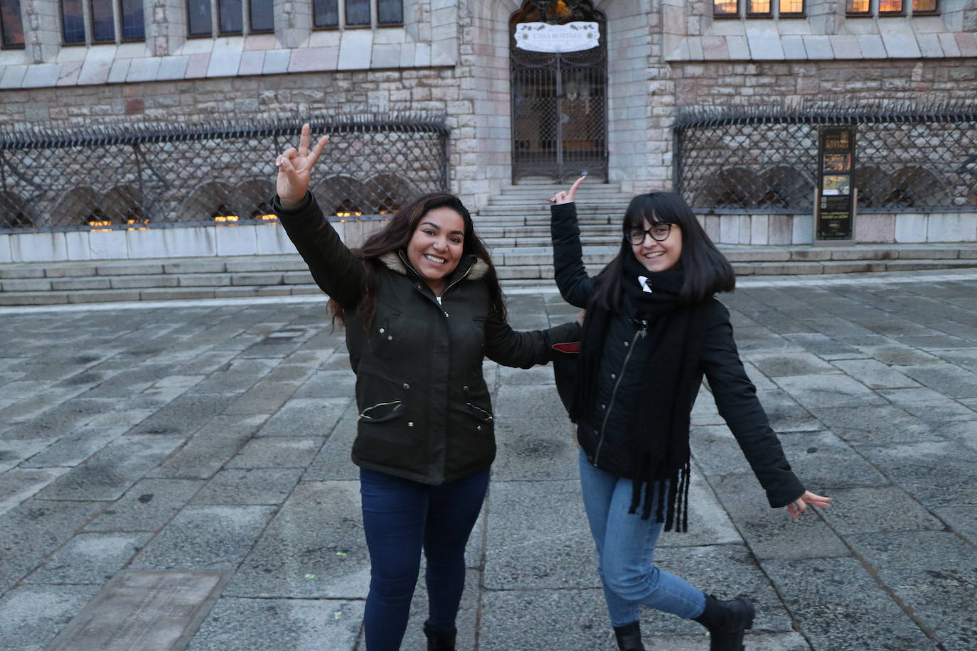 Varios estudiantes extranjeros se animan a pasar sus primeras navidades en la ciudad de León.