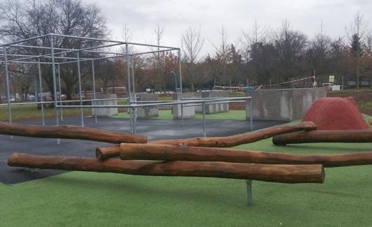 Imagen de las zonas de trabajo físico ampliadas en La Granja. 