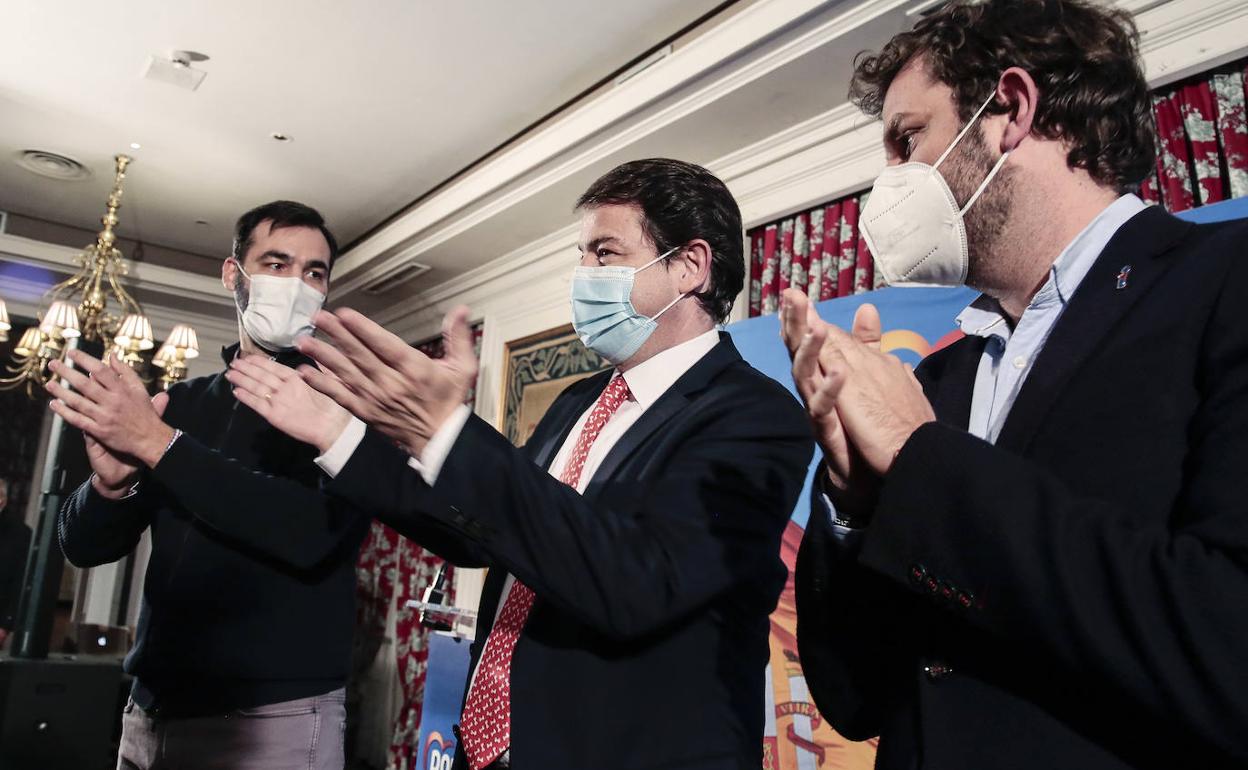 El presidente del PP de Castilla y León y candidato a la reelección, Alfonso Fernández Mañueco.