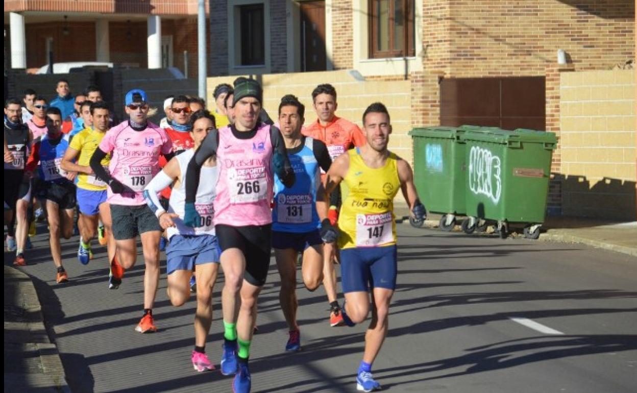 Carrera de Reyes de Sariegos en la última edición celebradas.