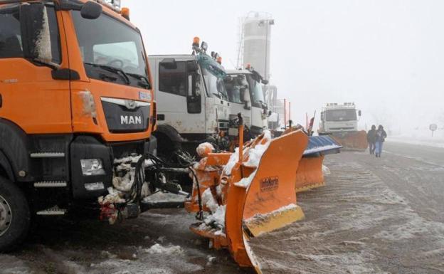 Nieve y frío en León