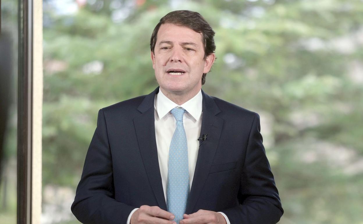 Alfonso Fernández Mañueco, presidente autonómico del Partido Popular. 