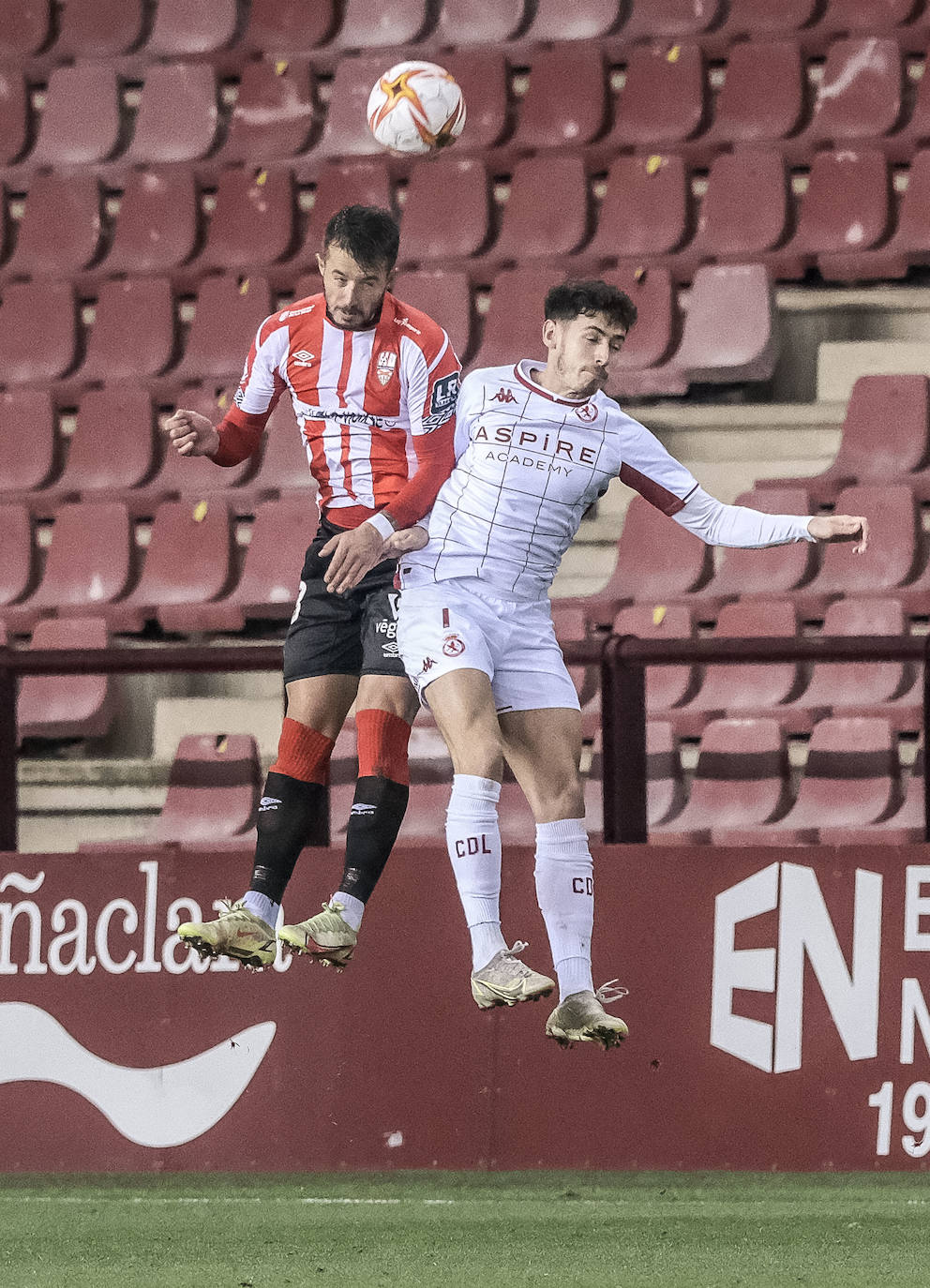 El conjunto leonés iguala sin goles en su vista a Las Gaunas para medirse a la UD Logroñés