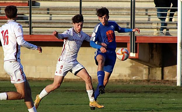 Galería. David López, en una acción de encuentr.
