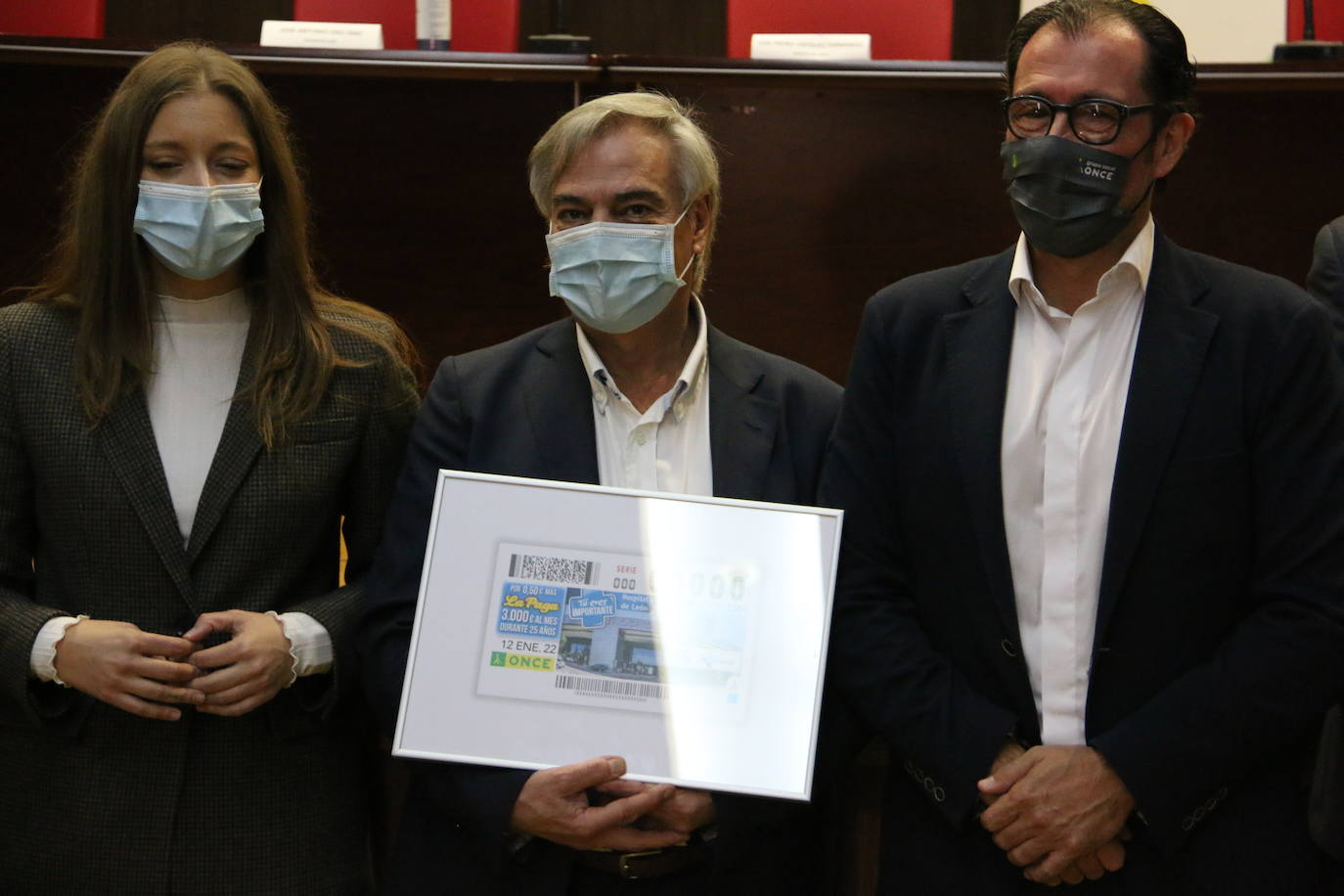 El centro hospitalario leonés será la imagen de cinco millones y medio de cupones el 12 de enero.