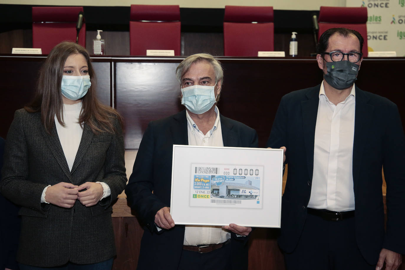 El centro hospitalario leonés será la imagen de cinco millones y medio de cupones el 12 de enero.