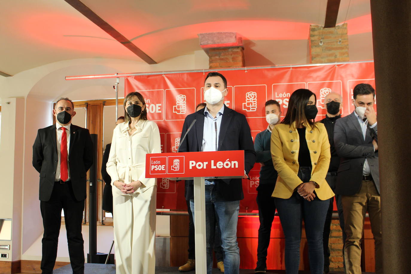 La lista del PSOE por León a las elecciones autónomicas ha presentado su candidatura