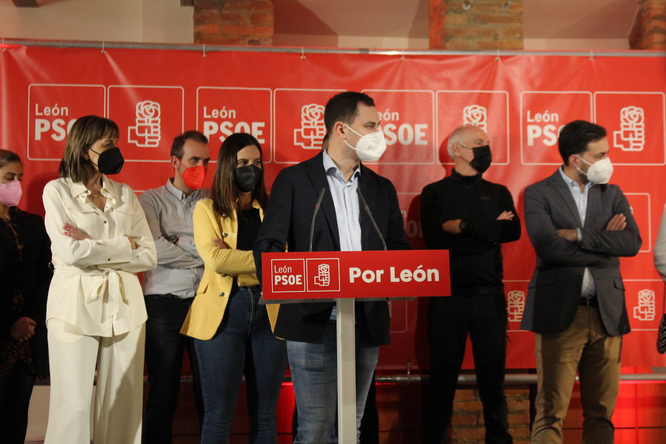 La lista del PSOE por León a las elecciones autónomicas ha presentado su candidatura