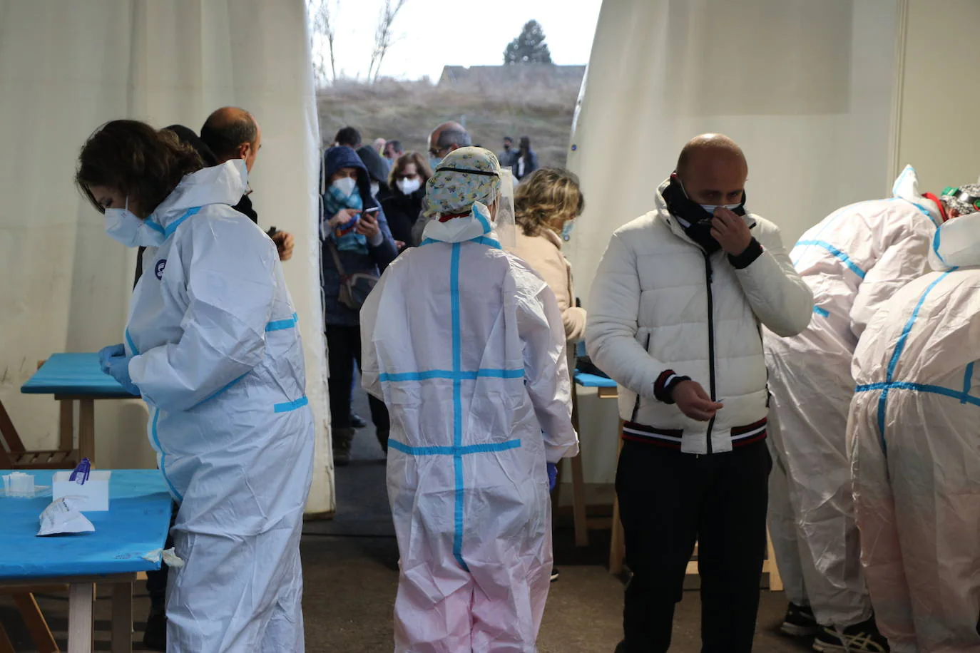 Los cribados masivos de test de antígenos regresan a varios puntos de la provincia de León a partir del lunes, 17 de enero.