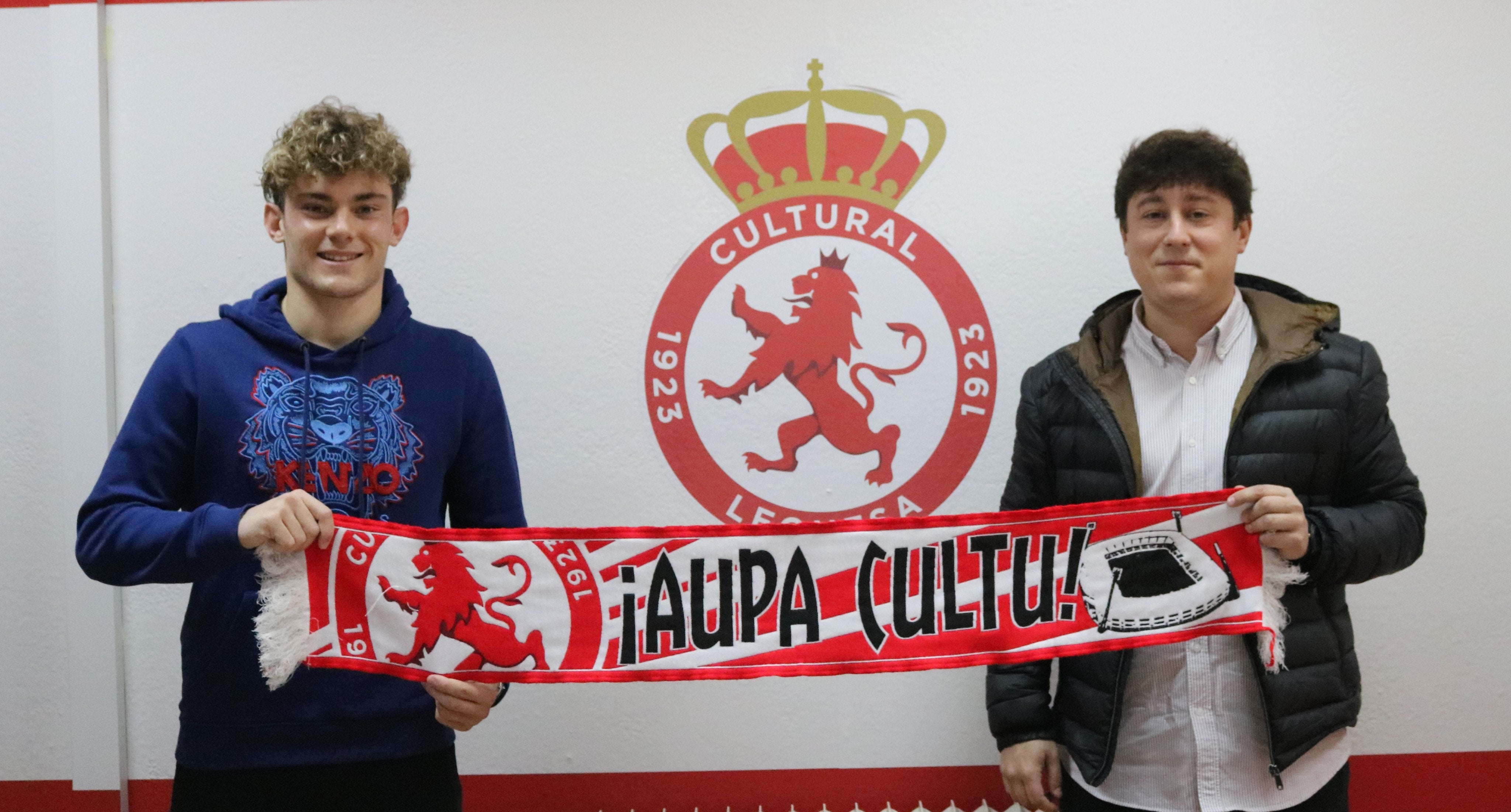 El lateral izquierdo sella su compromiso con la Cultural con el ánimo de asentarse en el primer equipo.