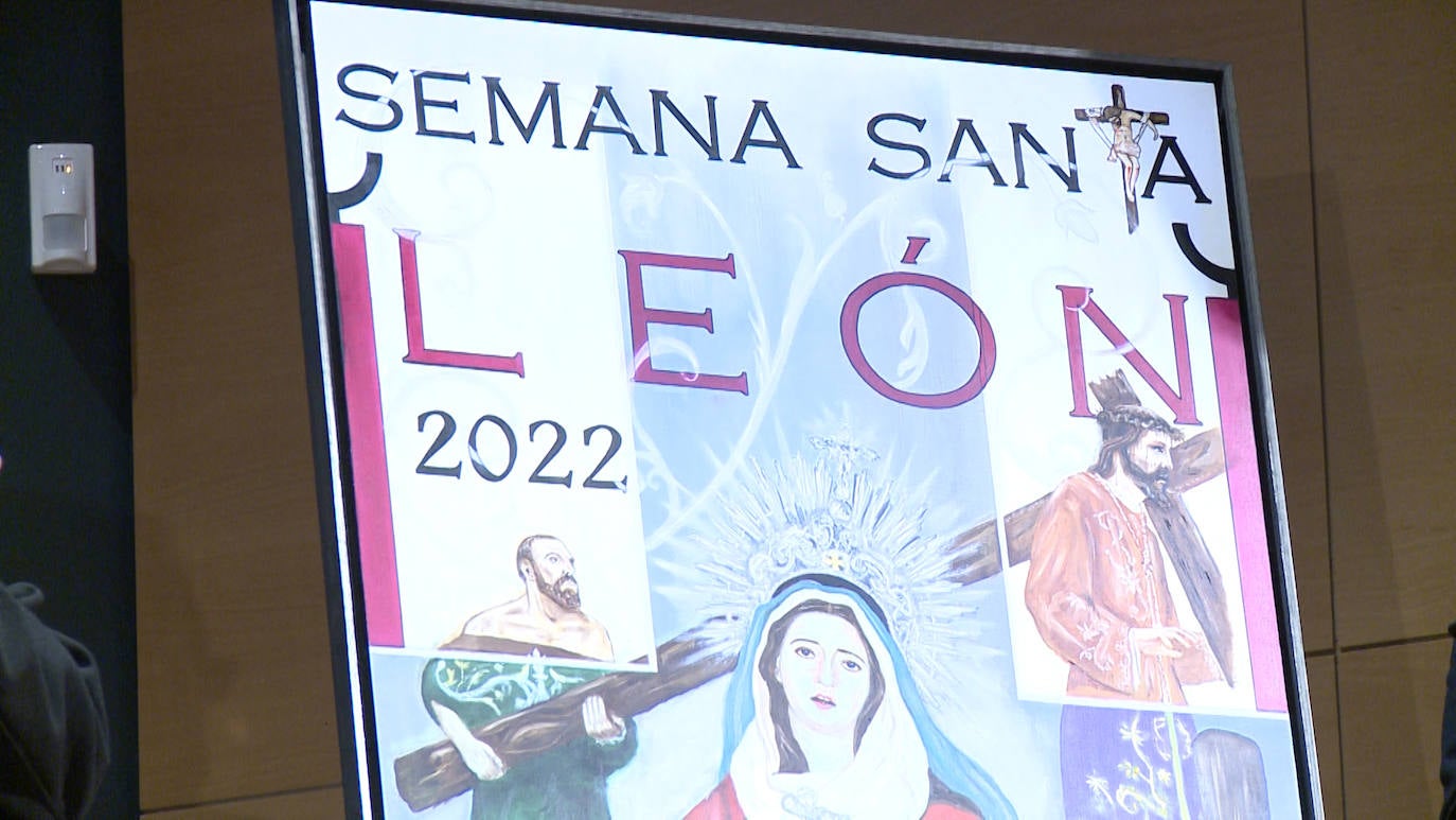 La Junta Mayor de Semana Santa de León presenta el cartel que representará esta celebración el 2022.