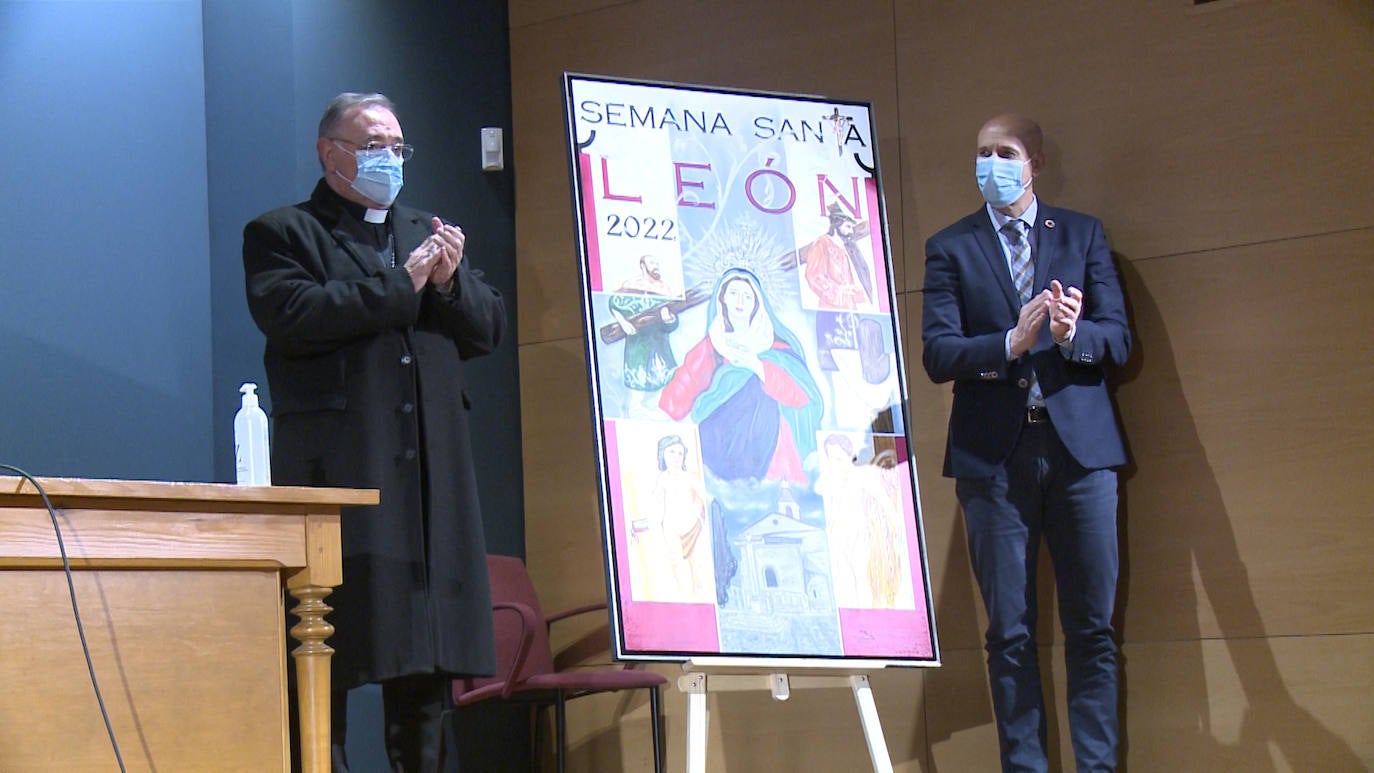 La Junta Mayor de Semana Santa de León presenta el cartel que representará esta celebración el 2022.