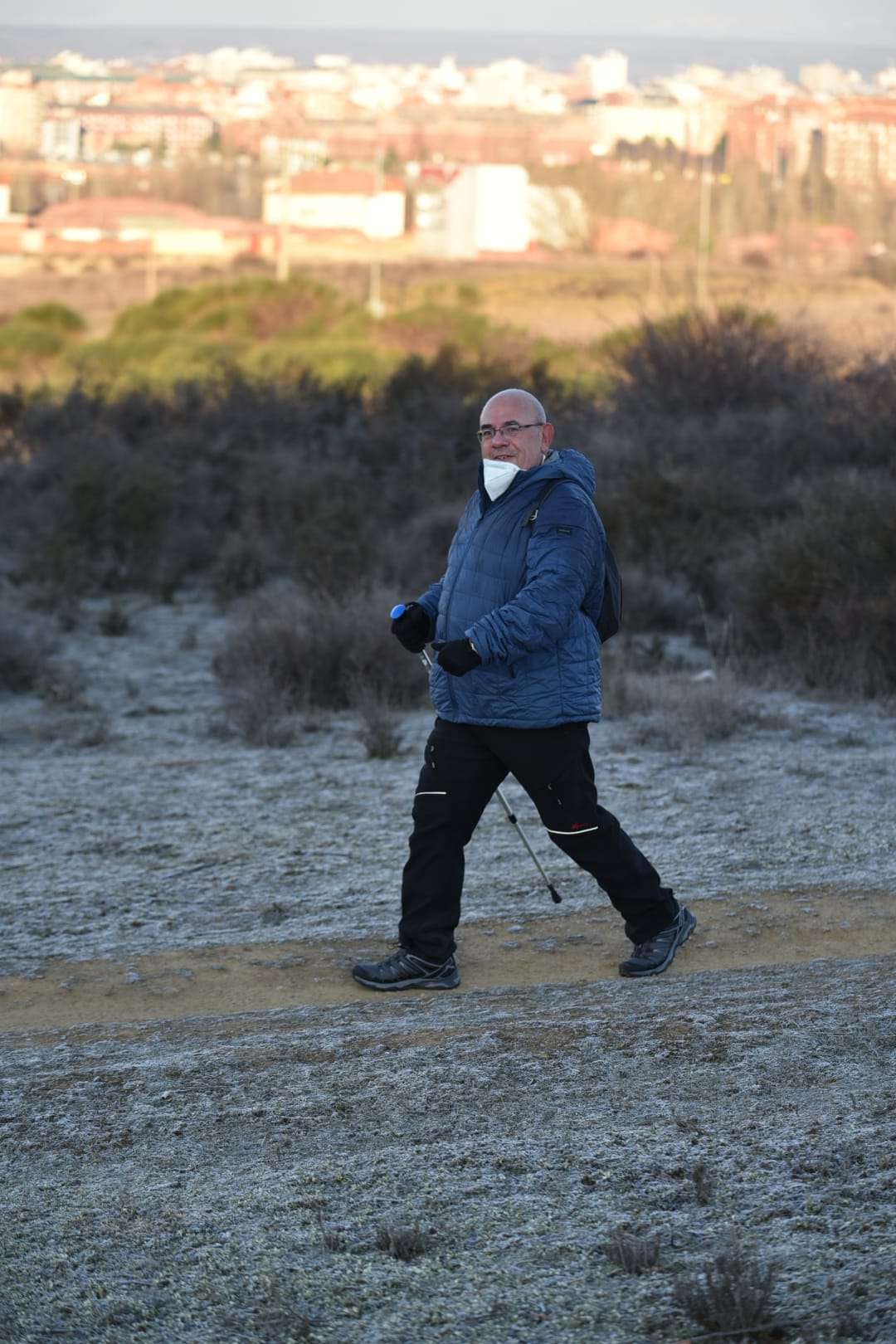 Participantes en la Transcandamia 2022 en la categoría de andarines