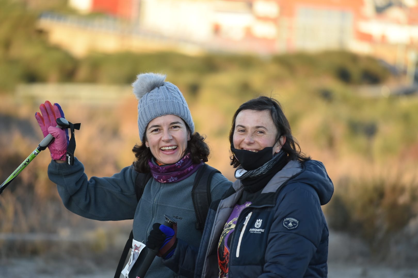 Participantes en la Transcandamia 2022 en la categoría de andarines