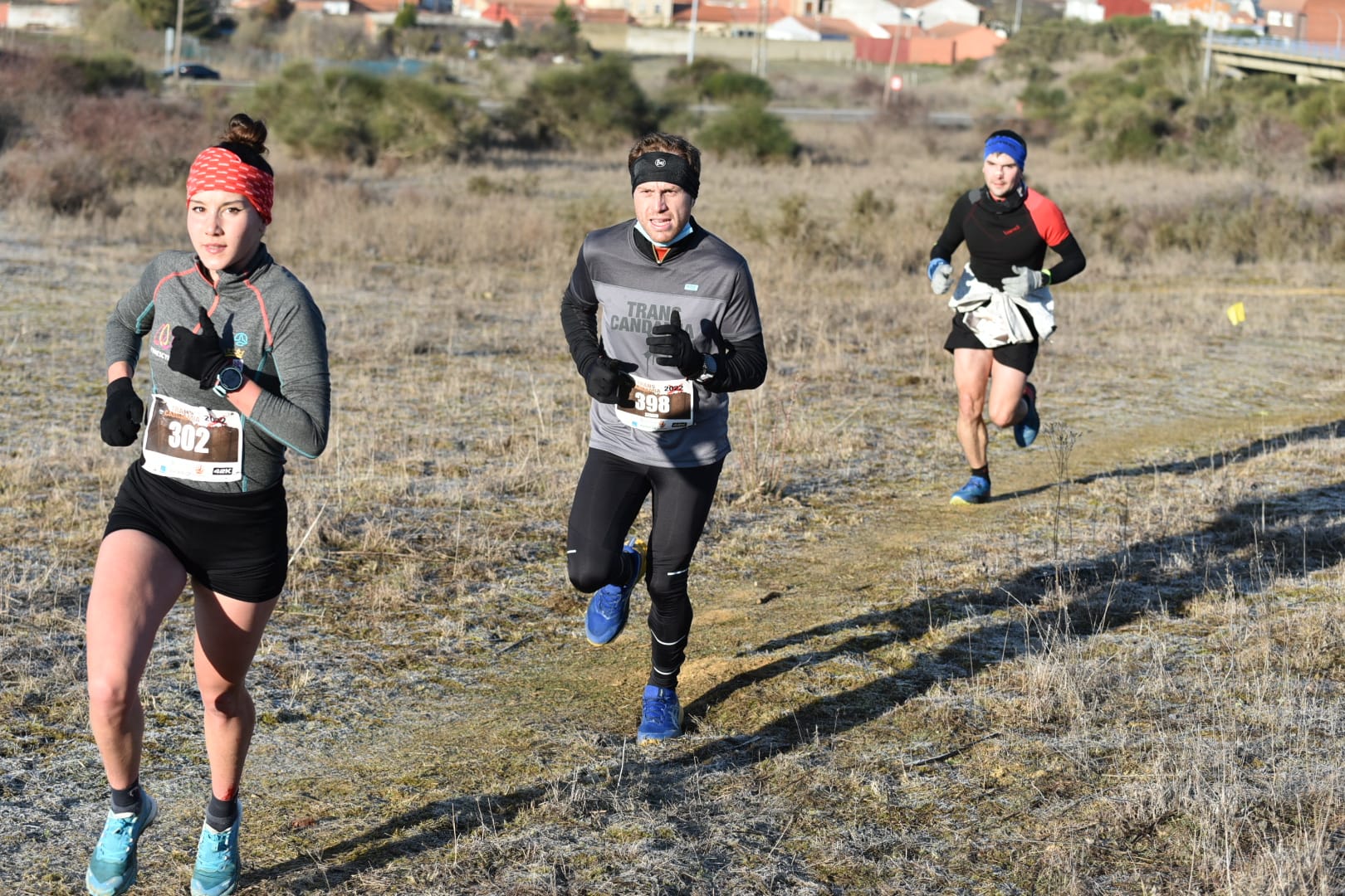 El triatleta soriano Héctor Montón durante la prueba