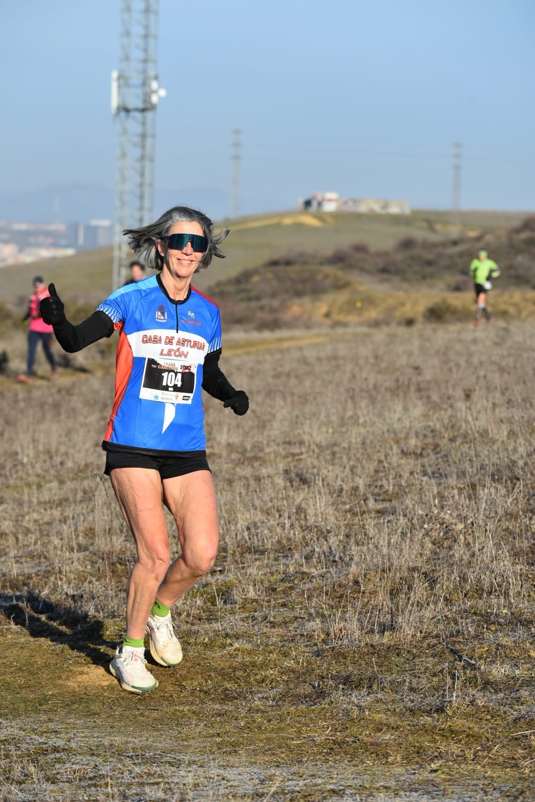 El triatleta soriano Héctor Montón durante la prueba