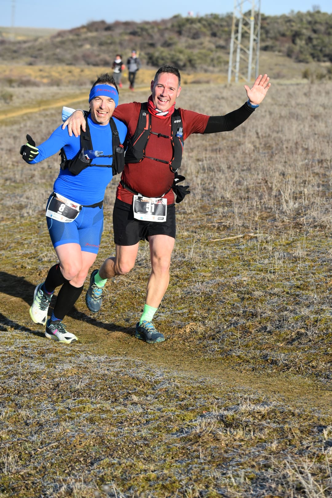 El triatleta soriano Héctor Montón durante la prueba