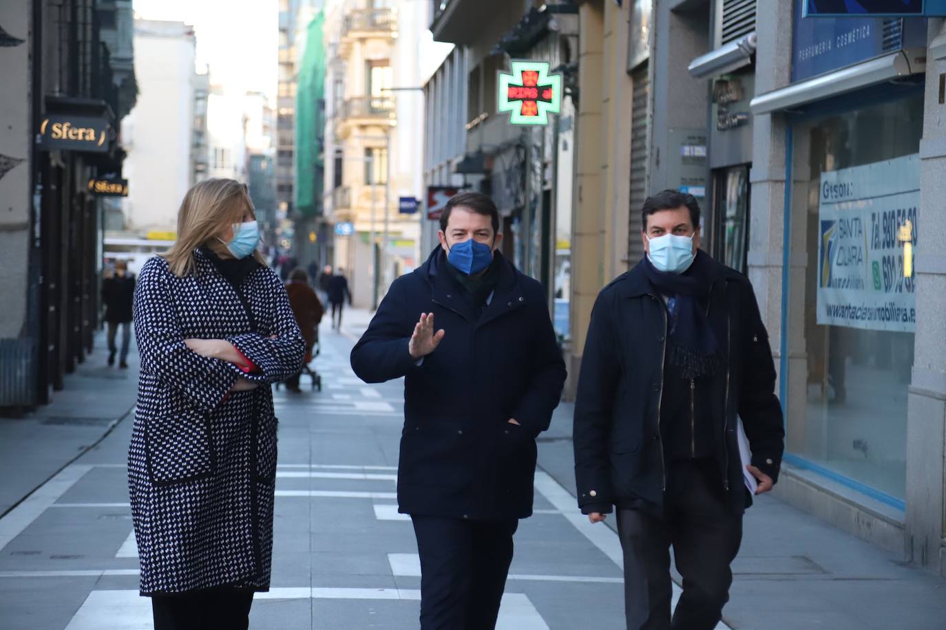 El presidente del Partido Popular de Castilla y León y candidato a las Elecciones Autonómicas del próximo 13 de febrero, Alfonso Fernández Mañueco, clausura en Zamora el 'Encuentro para la dinamización de la economía y la recuperación del empleo', en el que también interviene Carlos Fernández Carriedo..