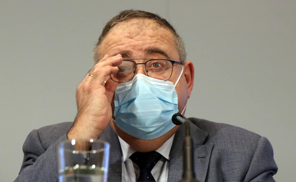 El consejero de Sanidad, Alejandro Vázquez.
