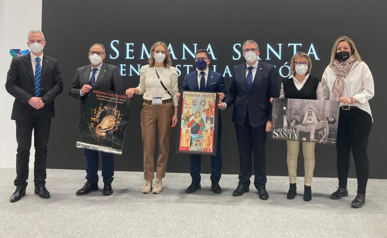 Promoción de la Semana Santa de León en Fitur.