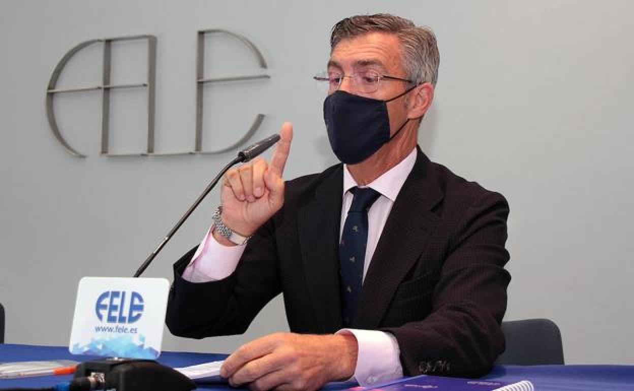 Javier Cepedano, presidente de la Fele.