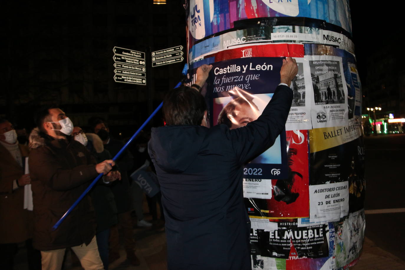 Los candidatos populares inician la campaña electoral a las Cortes de Castilla y León.