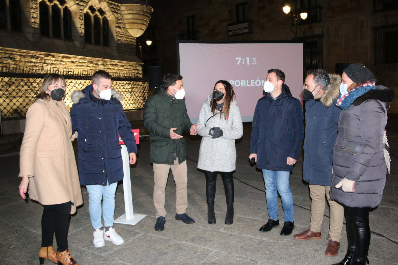 Los candidatos del PSOE inician la campaña electoral a las Cortes de Castilla y León.