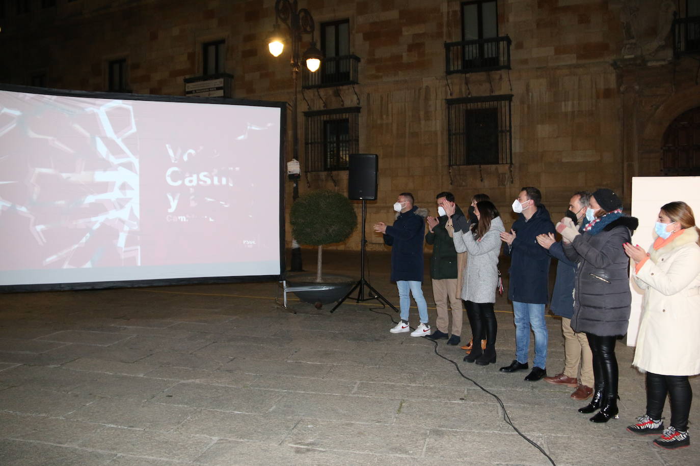 Los candidatos del PSOE inician la campaña electoral a las Cortes de Castilla y León.